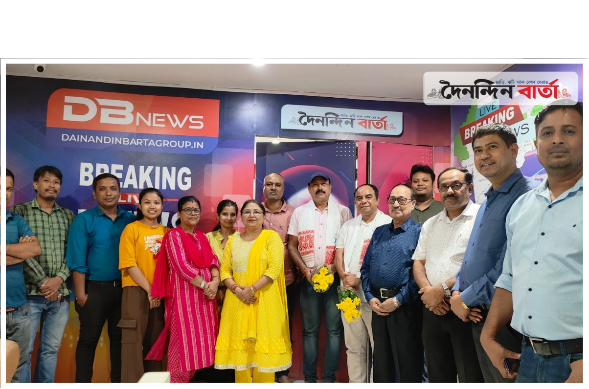 Senior Journalists Dulal Mishra and Manoj Laskar Take on New Roles at Dainandin Barta Group