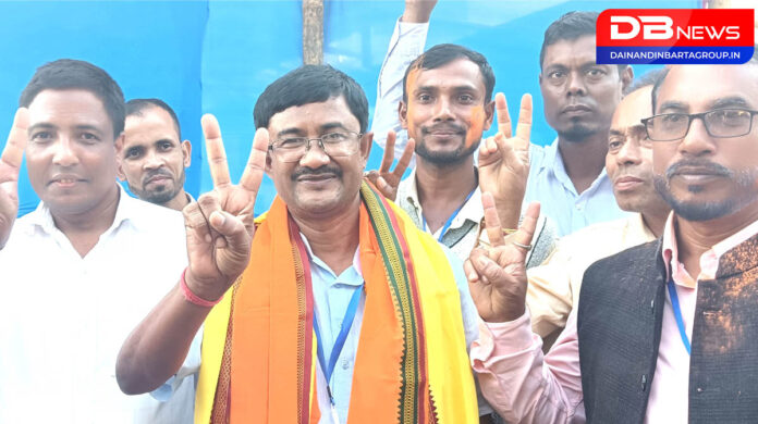 BJP defeated Congress in Dhalai:ধলাইত ৯ হাজাৰ ৯৮টা ভোটত জয়ী বিজেপি প্ৰাৰ্থী নীহাৰ ৰঞ্জন দাস
