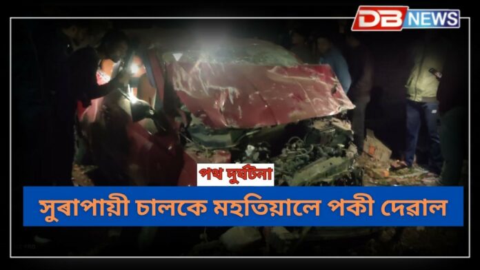 Road Accident: সুৰাপায়ী চালকে মহতিয়াই নিলে পকী দেৱাল