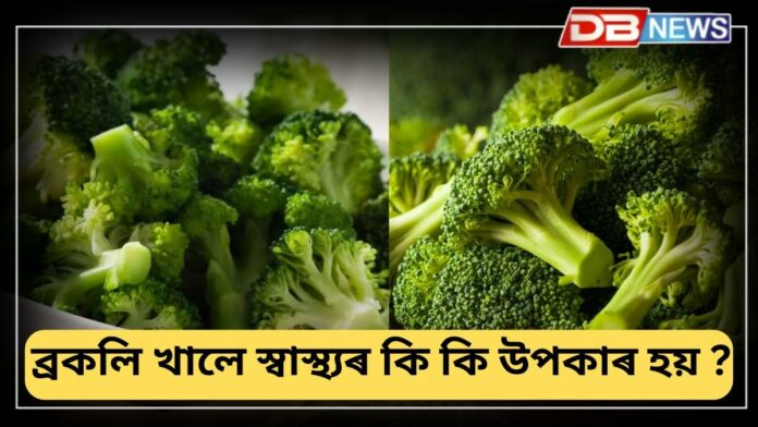 Broccoli: ব্ৰকলিত প্ৰচুৰ পৰিমাণে আইৰণ থাকে