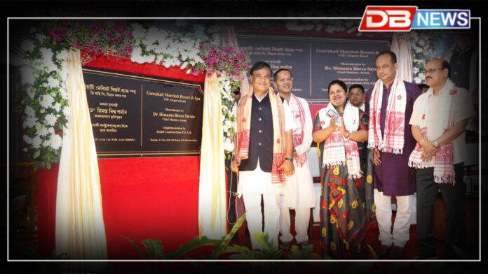 গুৱাহাটীত হ’ব ১১ খন পঞ্চ তাৰকাযুক্ত হোটেলঃ মুখ্যমন্ত্ৰী হিমন্ত বিশ্ব শৰ্মা ৫০০ কোটি টকাৰ দুখন মেৰিয়ট হোটেলৰ ভূমি পূজনৰে আৰম্ভ হল নতুন অধ্যায় । himanta biswa sarma