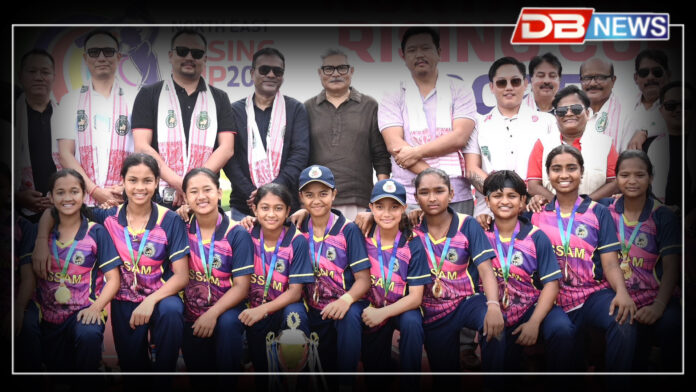 ত্ৰিপুৰাক হৰুৱাই অনূৰ্ধ্ব-১৫ ছোৱালীৰ নৰ্থ ইষ্ট ৰাইজিং কাপ ক্ৰিকেটত অসম চেম্পিয়ন । Tripura