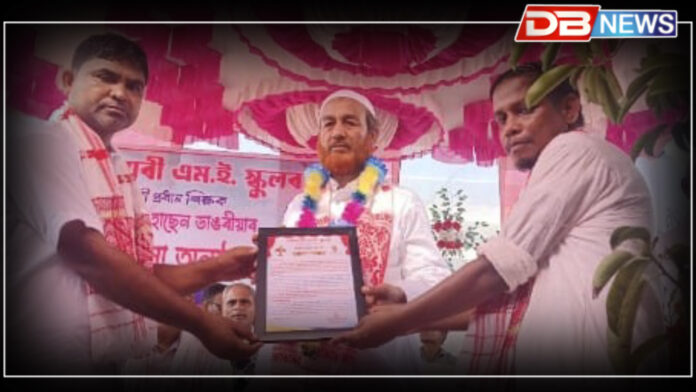 কৰ্ম জীৱনৰ পৰা ললে অৱসৰ ল'লে বেছিমাৰী মধ্য ইংৰাজী বিদ্যালয়ৰ প্ৰধান শিক্ষক আব্দুল হাছেনে । Beshimari Madhya English School