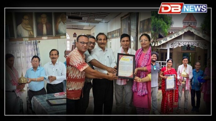 Assam Sahitya Sabha: অসম সাহিত্য সভাৰ যোৰহাটস্থিত কেন্দ্ৰীয় কাৰ্যালয়ৰ চতুৰ্থ শ্ৰেণীৰ কৰ্মচাৰী প্ৰদীপ বৰাক বিদায় সম্বৰ্ধনা