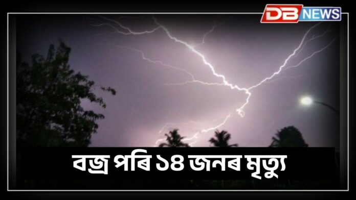 Lightning: প্ৰকৃতিৰ কালৰূপ! বজ্ৰ পৰি ১৪ জনৰ মৃত্যু, ৬ জনৰ অৱস্থা সংকটজনক