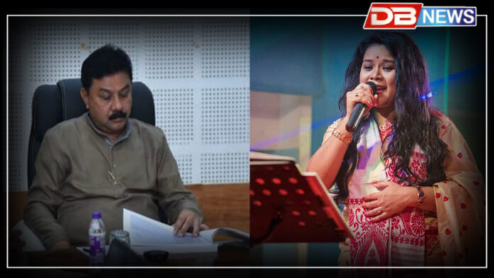 যশস্বী কণ্ঠশিল্পী গায়ত্ৰী হাজৰিকাৰ মৃত্যু মন্ত্ৰী ৰণজিৎ কুমাৰ দাসৰ শোক প্ৰকাশ ।  Ranjeet Kumar Das