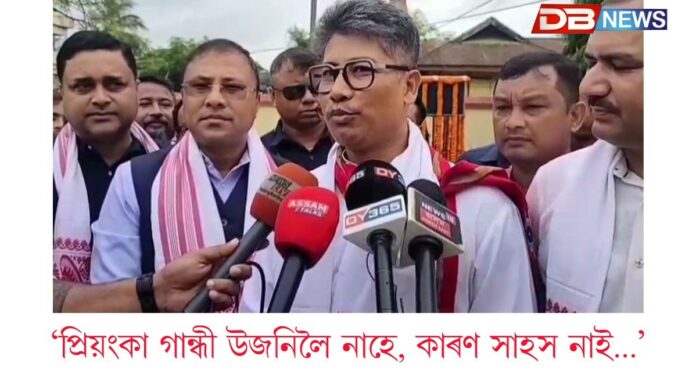গোৱালপাৰাত মহাত্মা গান্ধীৰ প্ৰতিমূৰ্ত্তি উন্মোচন মন্ত্ৰী পিয়ূষ হাজৰিকাৰ