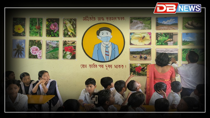 Photography । গুৱাহাটী মহানগৰীৰ অন্তৰ্গত আমচং চাহবাগিছাৰ মুক্তিযোদ্ধা কামাখ্যা প্ৰসাদ ত্ৰিপাঠি আদৰ্শ উচ্চ বিদ্যালয়ত আজিৰ দিনটোত অনুষ্ঠিত হয় ছাত্ৰ-ছাত্ৰীসকলৰ গ্ৰীষ্মকালীন বন্ধৰ সময়ছোৱাত কৰা গৃহকৰ্ম আৰু বিজ্ঞান প্ৰকল্পৰ বিশেষ প্ৰদৰ্শনী, লগতে প্ৰকৃতিৰ বিভিন্ন পৰিৱেশত তোলা ফটোৰ ফটোগ্ৰাফী প্ৰতিযোগিতা।