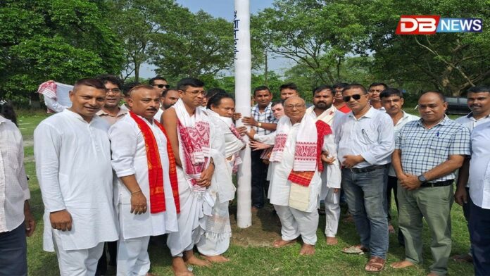 শুৱালকুছিত ৰাস মহোৎসৱৰ লাইখুঁটা স্থাপন