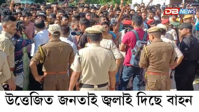 বাক্সা কাৰাগাৰৰ সন্মুখত উত্তপ্ত পৰিস্থিতি