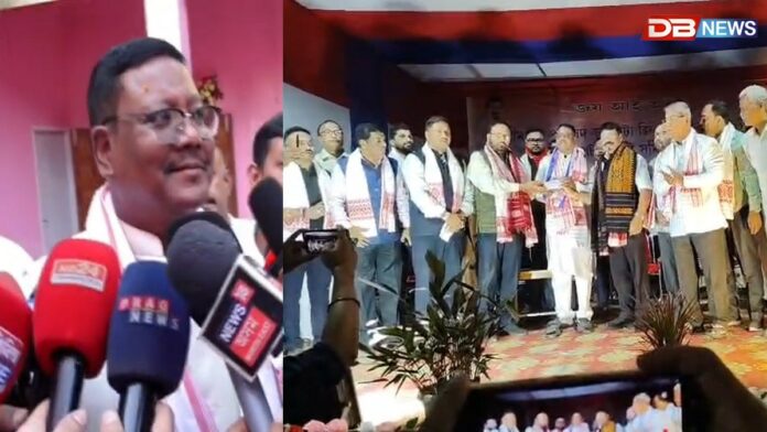 Dipak Kumar Das: সদৌ অসম উকীল সন্থাৰ সম্পাদক দীপক কুমাৰ দাসৰ অগপত যোগদান