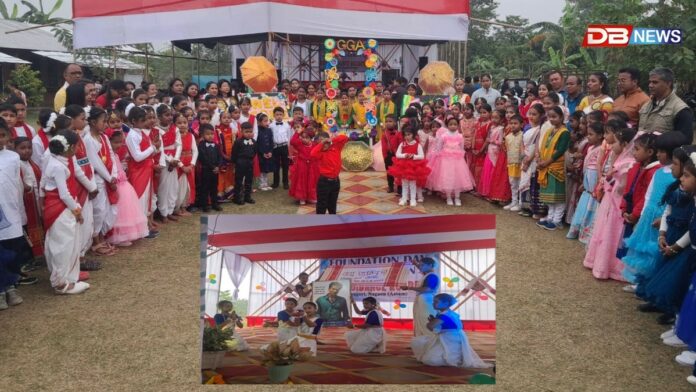 প্ৰচণ্ড শীতৰ মাজতে নগাঁৱৰ জামুগুৰি অগ্ৰণী শিক্ষানুষ্ঠান গুড গাইডেন্স একাডেমীৰ প্ৰাংগণত ৰঙীন সাজ পোছকত কণ কণ শিশু