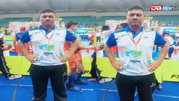 ভাৰতীয় দলৰ অসম আৰক্ষীৰ জোৱান সোনেশ্বৰ বড়াৰ ব্ৰঞ্জৰ পদক