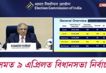 Assam Assembly Election 2026: অসমত ৯ এপ্ৰিলত অনুষ্ঠিত হ’ব বিধানসভা নিৰ্বাচন Assam Assembly Election 2026: অসমত ৯ এপ্ৰিলত অনুষ্ঠিত হ'ব বিধানসভা নিৰ্বাচন