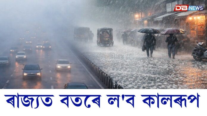 আগন্তুক কেইটামান ঘণ্টাত ৰাজ্যত বতৰে ল'ব কালৰূপ