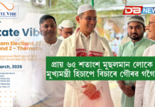 VOTE VIBEৰ দ্বিতীয় সমীক্ষাত, মুছলমান ভোটাৰৰ মাজত গৌৰৱ গগৈৰ জনপ্ৰিয়তা VOTE VIBEৰ দ্বিতীয় সমীক্ষাত, মুছলমান ভোটাৰৰ মাজত গৌৰৱ গগৈৰ জনপ্ৰিয়তা