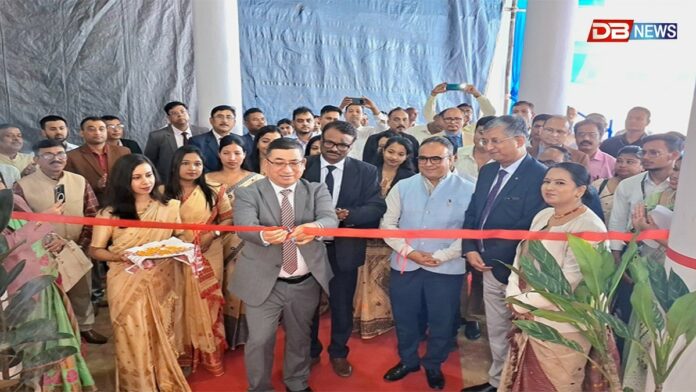 মঙলদৈ আদালত চৌহদত মুখ্য ন্যায়িক দণ্ডাধীশৰ নৱ নিৰ্মিত আদালত ভৱনৰ দ্বাৰ উন্মোচন