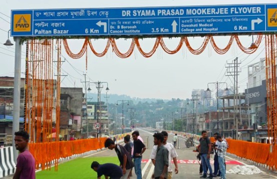 আজি মহানগৰবাসীয়ে লাভ কৰিব এখন নতুন উৰণসেতু