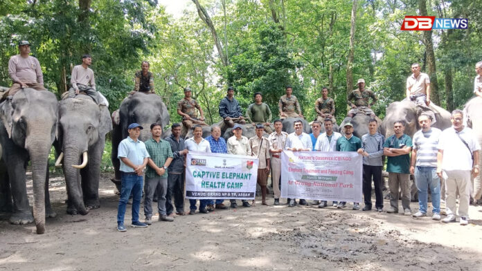 ওৰাং ৰাষ্ট্ৰীয় উদ্যানত অনুষ্ঠিত Captive Elephant Health Camp আৰু Aranya Bandhu Award 2026
