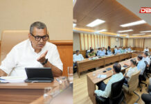 গুৱাহাটীৰ জল নিষ্কাশন ব্যৱস্থাপনাৰ সামগ্ৰিক পৰিকল্পনা আৰু বাহিনী-ভৰলু অৱবাহিকাৰ বিশদ প্ৰকল্প প্ৰতিবেদনৰ সন্দৰ্ভত পৰ্যালোচনা মন্ত্ৰী কৌশিক ৰায়ৰ গুৱাহাটীৰ জল নিষ্কাশন ব্যৱস্থাপনাৰ সামগ্ৰিক পৰিকল্পনা আৰু বাহিনী-ভৰলু অৱবাহিকাৰ বিশদ প্ৰকল্প প্ৰতিবেদনৰ সন্দৰ্ভত পৰ্যালোচনা মন্ত্ৰী কৌশিক ৰায়ৰ