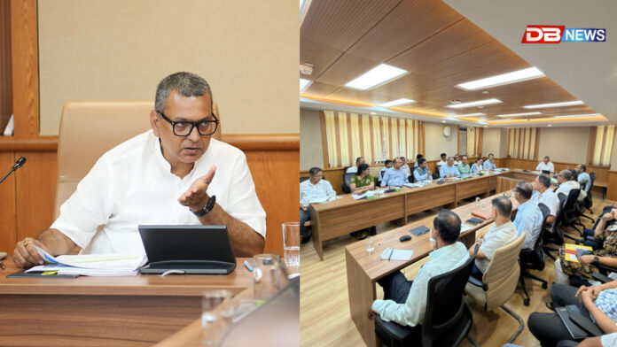 গুৱাহাটীৰ জল নিষ্কাশন ব্যৱস্থাপনাৰ সামগ্ৰিক পৰিকল্পনা আৰু বাহিনী-ভৰলু অৱবাহিকাৰ বিশদ প্ৰকল্প প্ৰতিবেদনৰ সন্দৰ্ভত পৰ্যালোচনা মন্ত্ৰী কৌশিক ৰায়ৰ