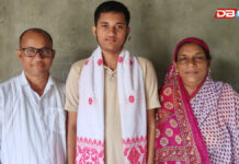 নীট পৰীক্ষাত সফলতা বৰক্ষেত্ৰীৰ ২ নং জয়সাগৰৰ টেম্পো চালকৰ পুত্ৰ… নীট পৰীক্ষাত সফলতা বৰক্ষেত্ৰীৰ ২ নং জয়সাগৰৰ টেম্পো চালকৰ পুত্ৰ...