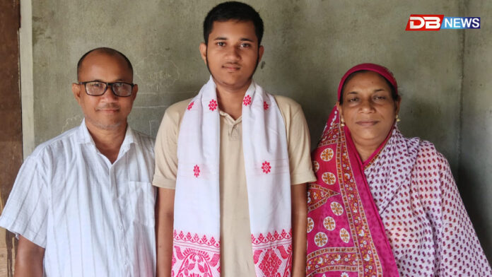 নীট পৰীক্ষাত সফলতা বৰক্ষেত্ৰীৰ ২ নং জয়সাগৰৰ টেম্পো চালকৰ পুত্ৰ...