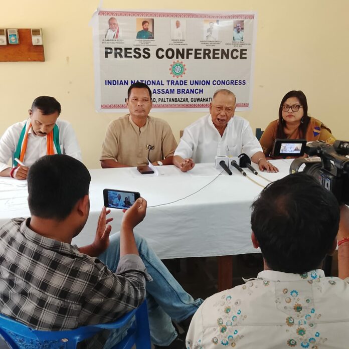 আই এন টি ইউ চি অসম শাখাৰ স্পষ্টীকৰণ: সাধাৰণ সভাতহে হ'ব বিষয়ববীয়াৰ নিৰ্বাচন