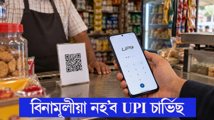 ২ হাজাৰ টকা পৰ্যন্ত UPI বিনামূলীয়া