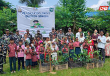 প্ৰথম বাহিনী সশস্ত্ৰ সীমা বলৰ ‘ই’ কোম্পানী, লোকৰাৰ উদ্যোগত এল.পি. স্কুল, লালুংগাঁৱত বৃক্ষৰোপণ আৰু নিচামুক্তি সজাগতা অভিযান প্ৰথম বাহিনী সশস্ত্ৰ সীমা বলৰ ‘ই’ কোম্পানী, লোকৰাৰ উদ্যোগত এল.পি. স্কুল, লালুংগাঁৱত বৃক্ষৰোপণ আৰু নিচামুক্তি সজাগতা অভিযান