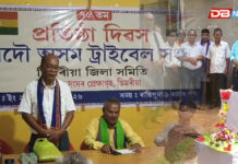 ডিমৰীয়া জিলা ট্ৰাইবেল সংঘৰ প্ৰাঙ্গণত সদৌ অসম ট্ৰাইবেল সংঘৰ ৭৫সংখ্যক প্ৰতিষ্ঠা দিৱস উদযাপন ডিমৰীয়া জিলা ট্ৰাইবেল সংঘৰ প্ৰাঙ্গণত সদৌ অসম ট্ৰাইবেল সংঘৰ ৭৫সংখ্যক প্ৰতিষ্ঠা দিৱস উদযাপন
