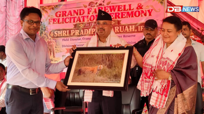সুদীৰ্ঘ ৪০ বছৰ ৬ মহীয়া কৰ্মজীৱনৰ অন্ত পেলাই অৱসৰ প্ৰদীপ্ত বৰুৱাৰ