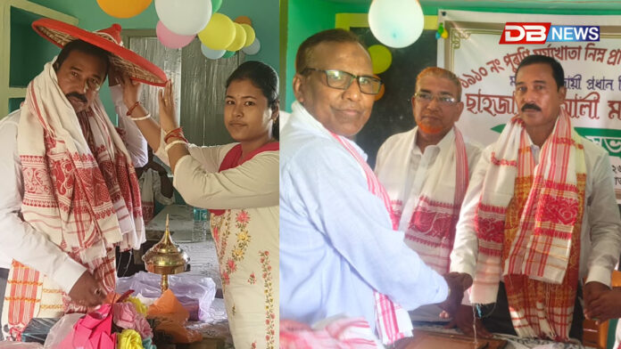 ১৯১০ নং পূৰণি সূৰ্যখাতা নিম্ন প্ৰাথমিক বিদ্যালয়ৰ প্ৰধান শিক্ষক ছাহজাহান আলীৰ কৰ্মজীৱনৰ পৰা অৱসৰ