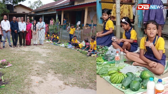 ঘগ্রাপাৰৰ-বিলপাৰ বালক প্ৰাথমিক বিদ্যালয়ত কণ কণ ছাত্ৰ-ছাত্ৰীৰ ব্যতিক্ৰমী শনিবৰীয়া বজাৰঃ ঘৰুৱা পাচলি বিক্ৰীৰে জীৱনমুখী শিক্ষাৰ পাঠ