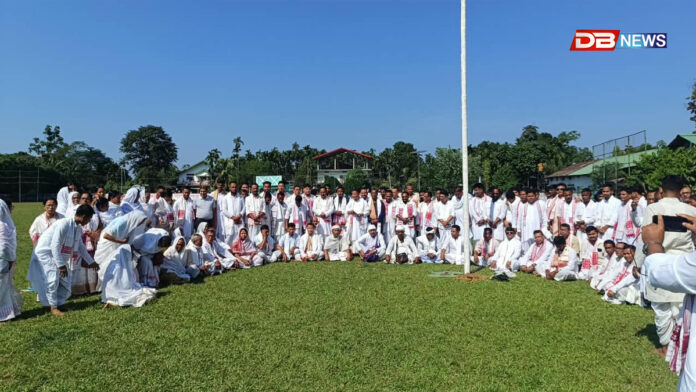 কাকপথাৰত‌ অসম ভিত্তিত ভাওনা প্ৰতিযোগিতাৰ লাইখুঁটা স্থাপন